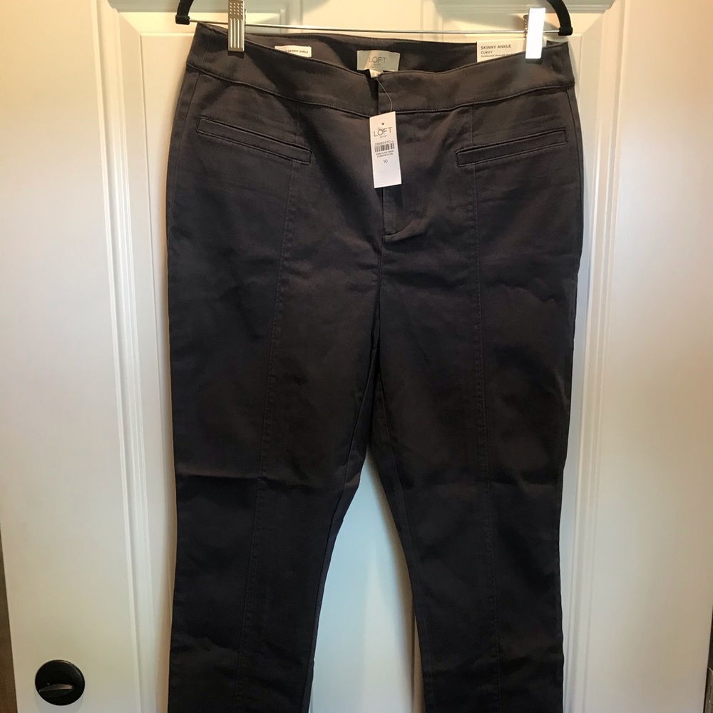 Loft Outlet - Curvy Ankle Pants